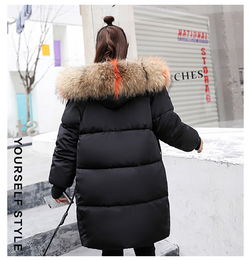 【2018定制加工秋冬新款女式羽絨服韓版時尚修身長款輕薄羽絨服】-